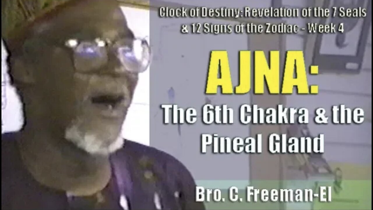 Bro. C. Freeman-El | Ajna: The 6th Chakra & the Pineal Gland - Pt. 1/2 ...