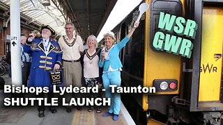 Taunton to Bishops Lydeard railway shuttle UK