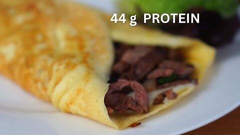 Healthy High Protein Breakfast - 44g of Protein
