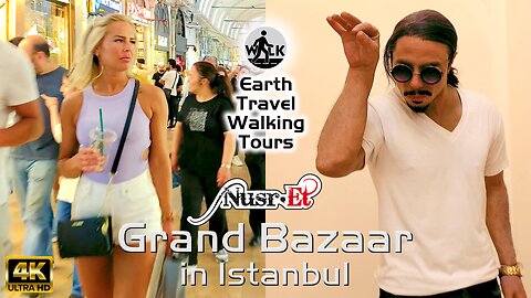 Grand Bazaar (567 years old) - Walking Tour in Istanbul - 4K UHD