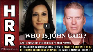 MIKE ADAMS W/ HEALTH RANGER REPORT W/ Karen Kingston W/ MORE BOMBSHELLS ON BIO WEAPON THX John Galt