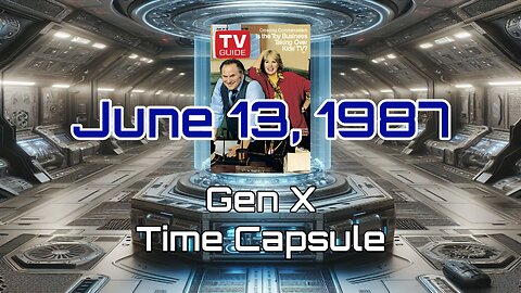 June 13th 1987 Gen X Time Capsule