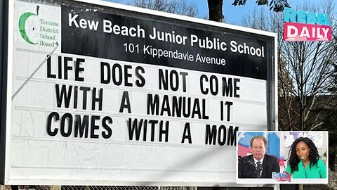 Toronto school caves to woke mob, takes down Mother's Day message