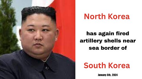 North Korea's Recent Sea Drills (1/6/2024)
