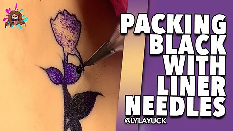 Packing Black With Liner Needles-Tattooing 101