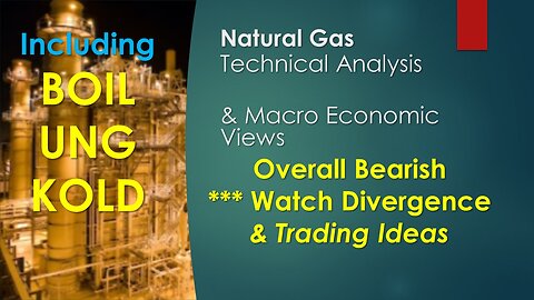 Natural Gas BOIL UNG KOLD Technical Analysis Feb 13 2024