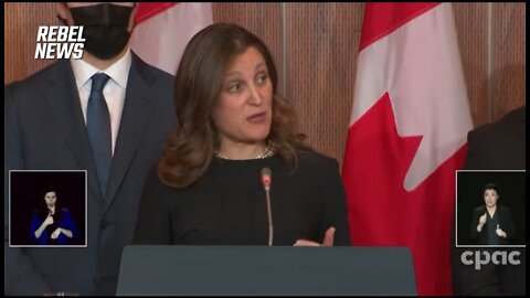 Canadian Deputy PM: If You Don't Want Your Accounts Frozen Don't Protest