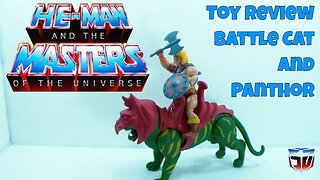 Toy Review Master of the universe Battlecat and panthor