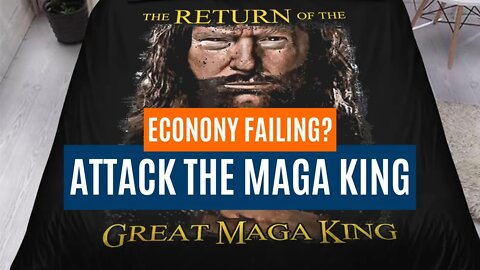 Biden dodges on economy and attacks Maga King instead