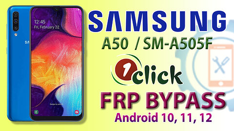 Samsung Galaxy A50 (SM-A505F) FRP Bypass 2023 | All Samsung Google Account Bypass 1 Click Only