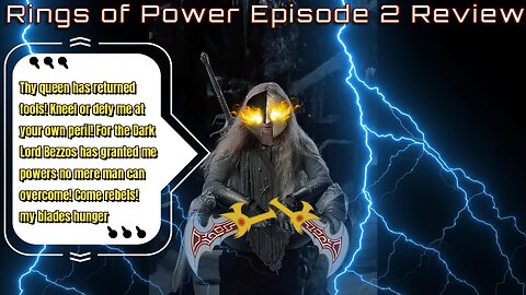 GALADRIEL SWIMS BACK TO MIDDLE EARTH?! Rings of Power S1 Ep 2