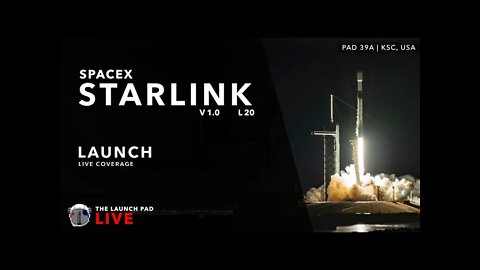 SpaceX Starlink-20 Launch | Live Launch Coverage | TLP Live