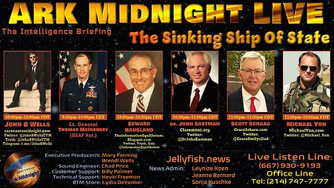 The Intelligence Briefing / The Sinking Ship of State - John B Wells LIVE