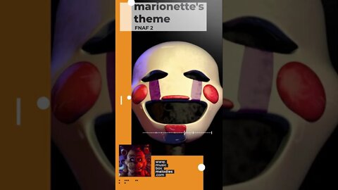 Marionette's Theme by FNAF 2 Music box version