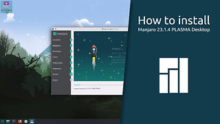 How to install Manjaro 23.1.4 "Vulcan" PLASMA Desktop