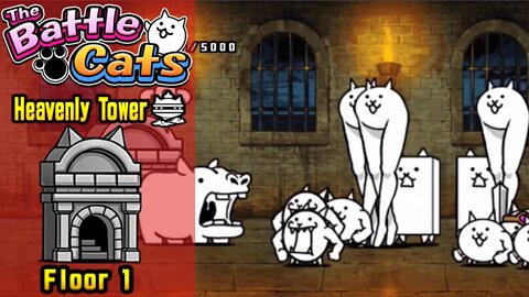 The Battle Cats - Heavenly Tower - Floor 1