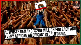 California to Hand Out $800 BILLION to African Americans For the Slavery That NEVER EXISTED There!