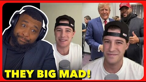 White Liberal HAS MELTDOWN Over Me CALLING OUT Lecrae and My Picture WITH TRUMP