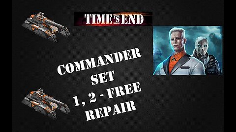 War Commander - Commander's Set 1, 2 - Free Repair
