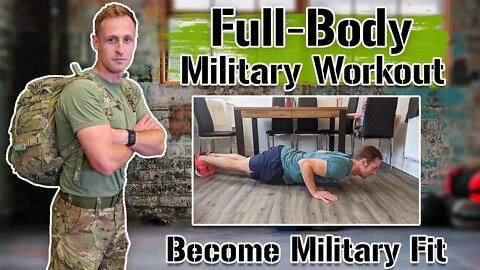 20 MINUTE FULL BODY WORKOUT | BURN FAT & BUILD MUSCLE | BRITISH ARMY FITNESS