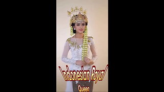 Indonesian royal dress