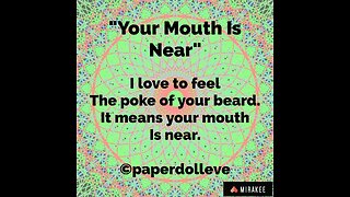 Your Mouth is Near. Sexy Poetry Reading