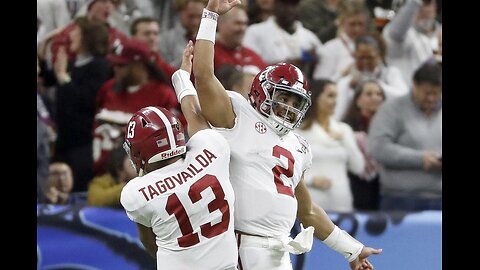 The moment that Tua Tagovailoa became a college football legend forever