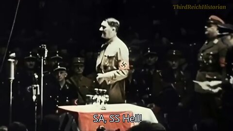Hitler speech At Berlin (1930s)