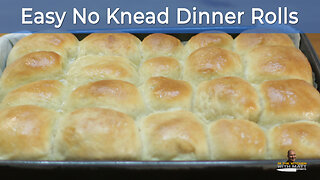 No-Knead Dinner Rolls