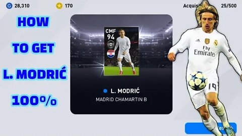 طريقة مضمونة 100 ٪ ومجربة أكتر من مرة • L.MODRIĆ • MADRID ROSAS RB BUG TRICK | PES 2020 MOBILE