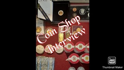 Coin Shop Interview, Recession, 900,000 ASE Buy and More