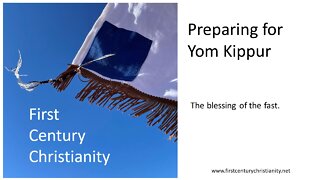 Preparing for Yom Kippur