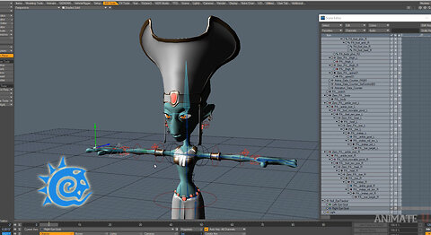 Lightwave3D Character Rigging Basics