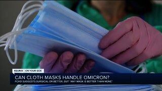 PCHD suggests upgrading to surgical masks or better during Omicron surge