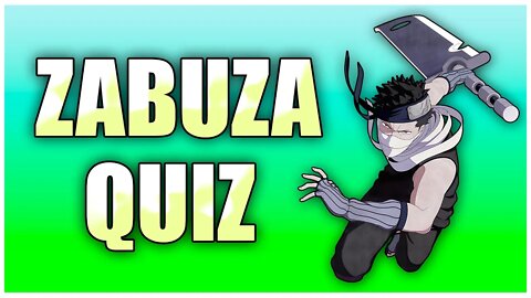 Quiz Zabuza Momochi - 15 Perguntas sobre o Zabuza - Quiz Naruto