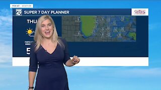 Noon Weather Forecast 12-1