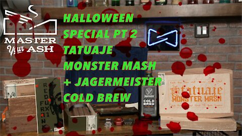Halloween Special PT 2: Tatuaje Monster Mash Cigars + Jägermeister Cold Brew Coffee