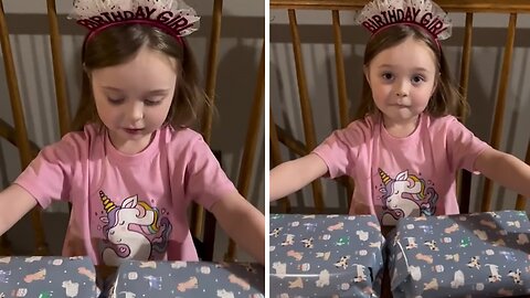 Sweet girl keeps making the same wish to make sure it stays true