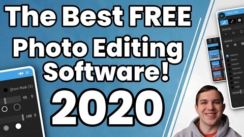 The Best FREE Photo Editing Software!