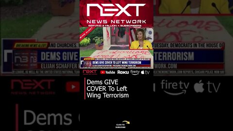 Dems GIVE COVER To Left Wing Terrorism #shorts