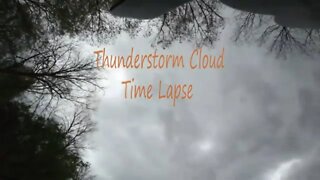 Thunderstorm Cloud Time Lapse