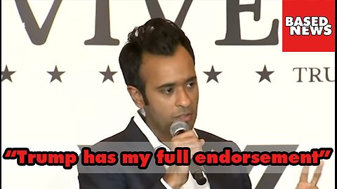 FULL SPEECH: Vivek Ramaswamy drops out | Endorses Donald Trump