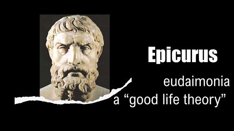 Epicurus theory on eudamonia