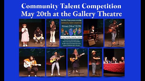 Community Talent Competition - May 20th 2023