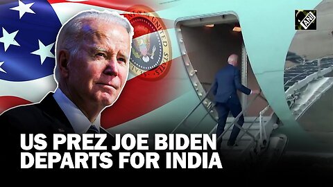 US President Joe Biden departs for India to attend G20 Summit