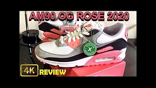 Unboxing/Review: Nike Air Max 90 ROSE/METALLIC OG( KICKS BUSINESS COMING!)