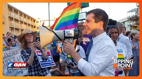 Buttigieg: 'Sacred Heart of Jesus' Flag Is 'Insurrectionist Symbology' | TIPPING POINT 🟧
