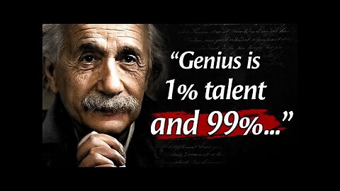 Thing's To Learn From Albert Einstein Life Story