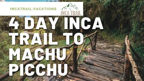 Inca Trail to Machu Picchu 3D Animated Tour