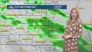 SE Wisconsin Weather: Morning rain Tuesday, showers continue on and off throughout the day